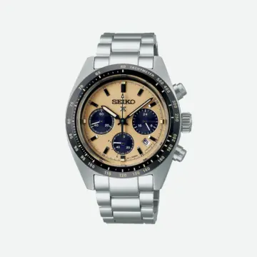 Seiko PROSPEX - Chronographe Quartz Solaire - Jaune