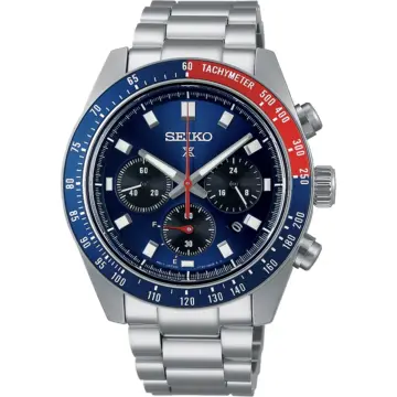 Seiko PROSPEX - Speedtimer Quartz Solaire - Bleu
