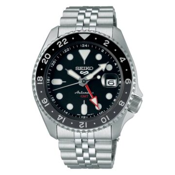 Seiko 5 Sport GMT Cadran noir