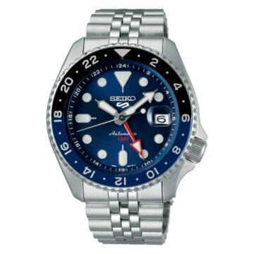 Seiko 5 Sport GMT Bleu